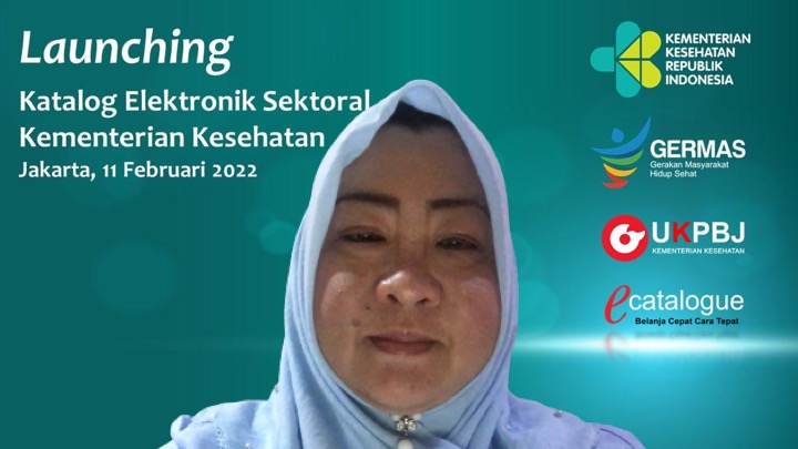Peresmian (Launching) Katalog Elektronik Sektoral Kementerian Kesehatan